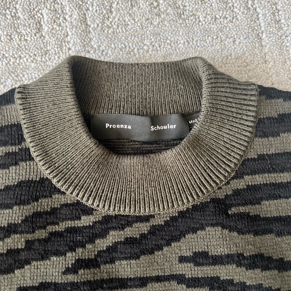 Proenza Schouler Tiger Jacquard Sweater XS - Picture 7 of 9